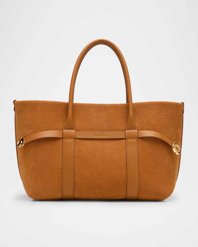 Ghiera Small Grained Nubuck Tote Bag